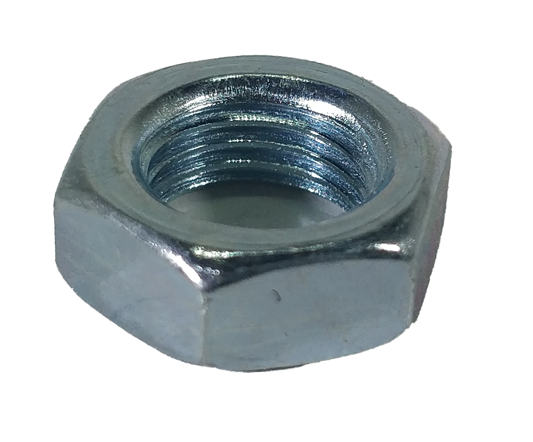 3/8-24 Right Hand Thread Steel Jam Nuts
