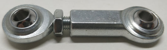 Adjustable Link RH 1/4"- 28 Thread with a 1/4" Bore, Rod End, Heim Joints