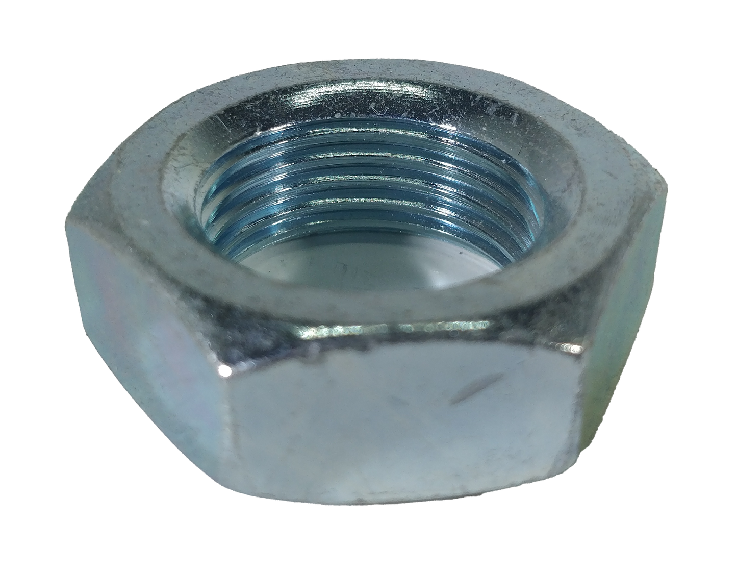 7/8-14 Right Hand Thread Steel Jam Nut